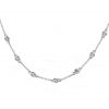 14K Gold VS Clarity 0.50 Ct. Diamond Choker Yard Necklace Fine Jewelry
